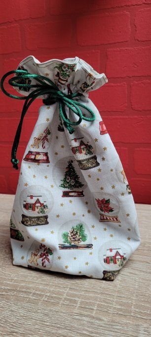 Pochon Cadeau Pour Noël "ANTAN"