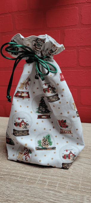 Pochon Cadeau Pour Noël "ANTAN"