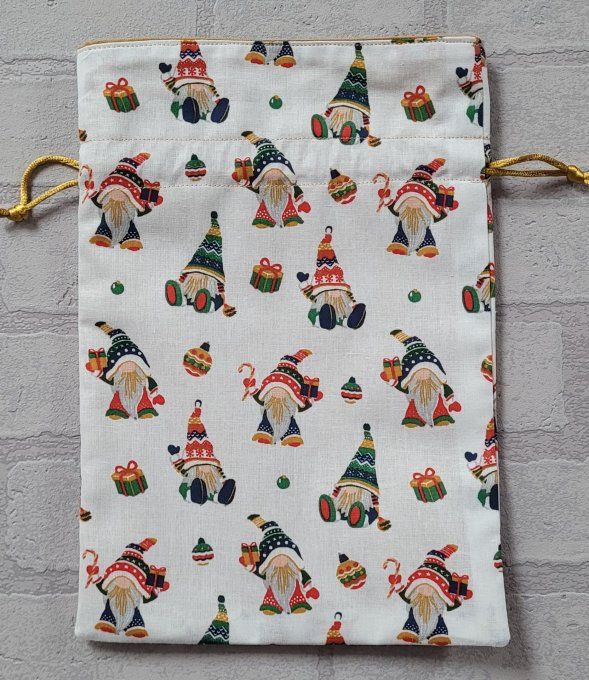 Pochon Cadeau Pour Noël "ANTIN"