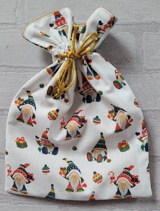 Pochon Cadeau Pour Noël "ANTIN"