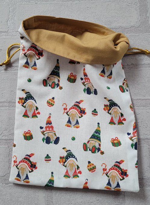 Pochon Cadeau Pour Noël "ANTIN"